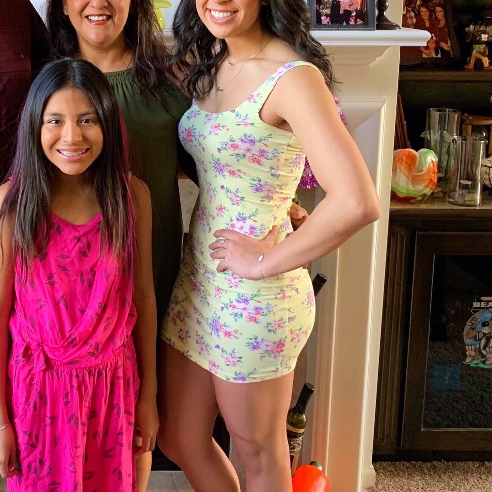 Yellow dress